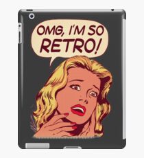 OMG, Im So Retro iPad Case/Skin