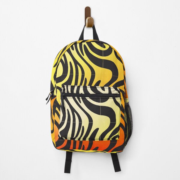 Item preview, Zebra black red orange pattern designed and sold by Delicarte.