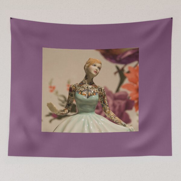 Item preview, Tattooed Lady by Jessica Harrison at Banksy's Dismaland designed and sold by Carolyn Eaton.
