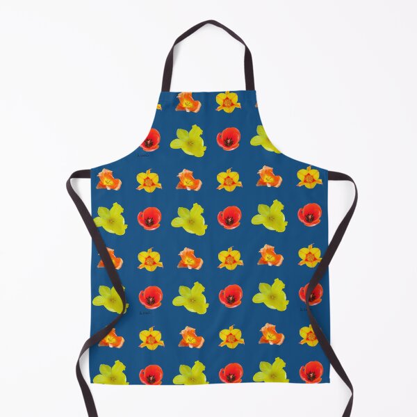 Item preview, Tulipes sur snorkel blue designed and sold by AHELENE.