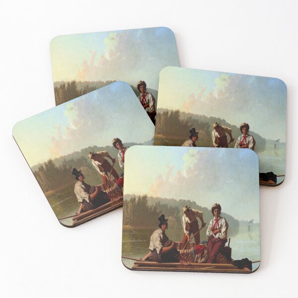 Item preview, Boatmen on the Missouri-George Caleb Bingham designed and sold by LexBauer.