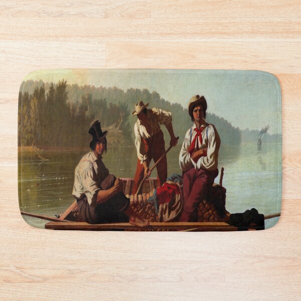 Item preview, Boatmen on the Missouri-George Caleb Bingham designed and sold by LexBauer.