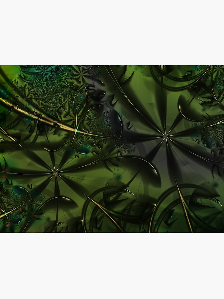 Green Forest Art by garretbohl