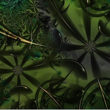 Artwork thumbnail, Green Forest Art by garretbohl