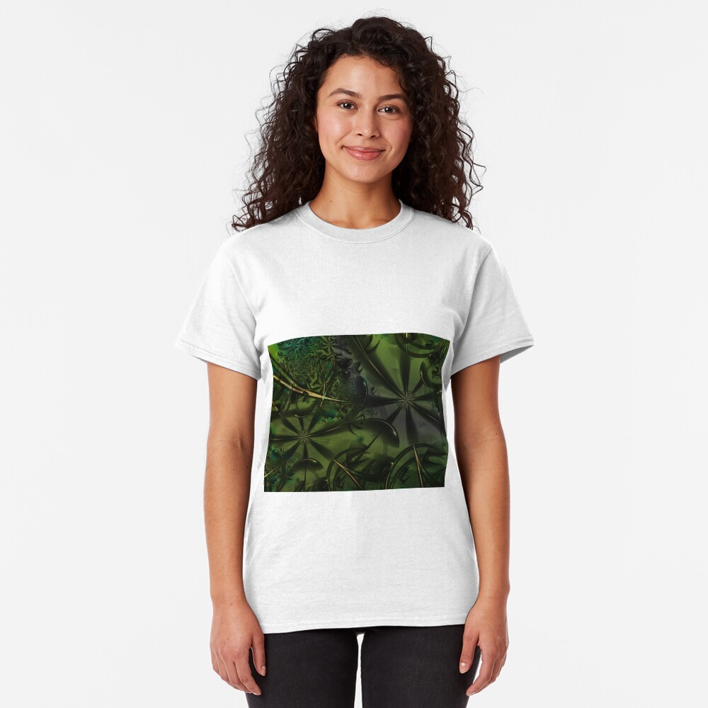 Green Forest Art Classic T-Shirt