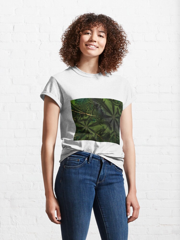 Alternate view of Green Forest Art Classic T-Shirt
