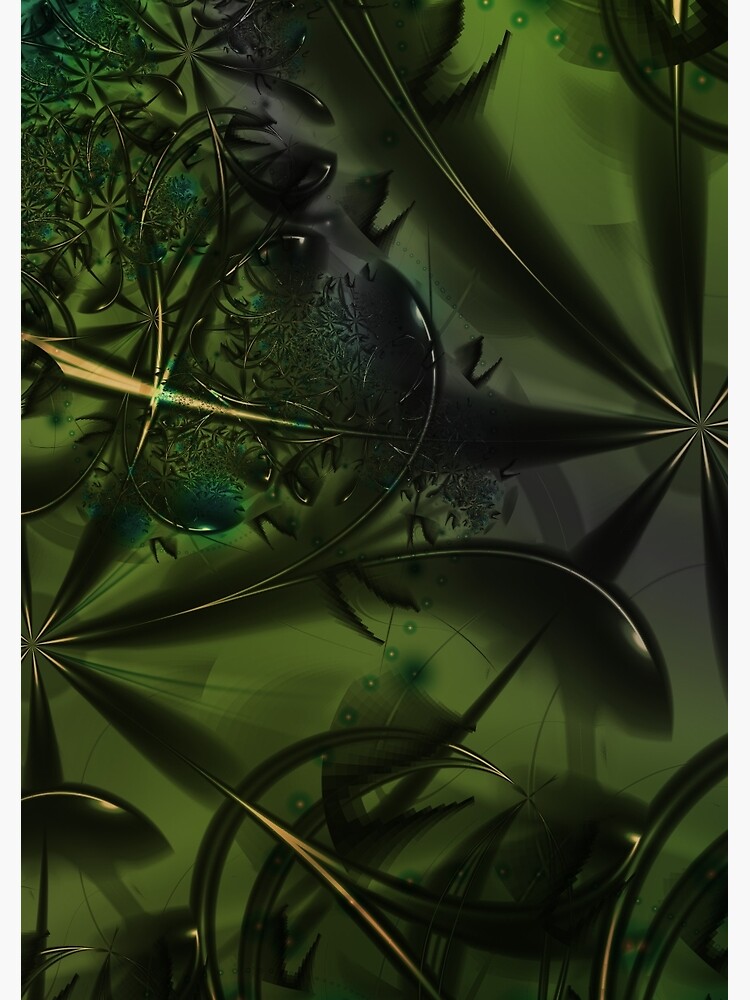 Green Forest Art by garretbohl