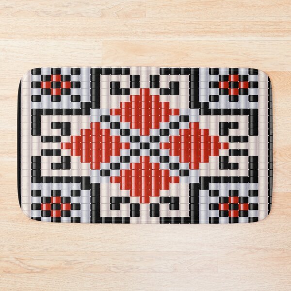 Item preview, Romanian folk motif Ram's Horns / "Coarnele Berbecului" beaded pattern designed and sold by folkyouall.
