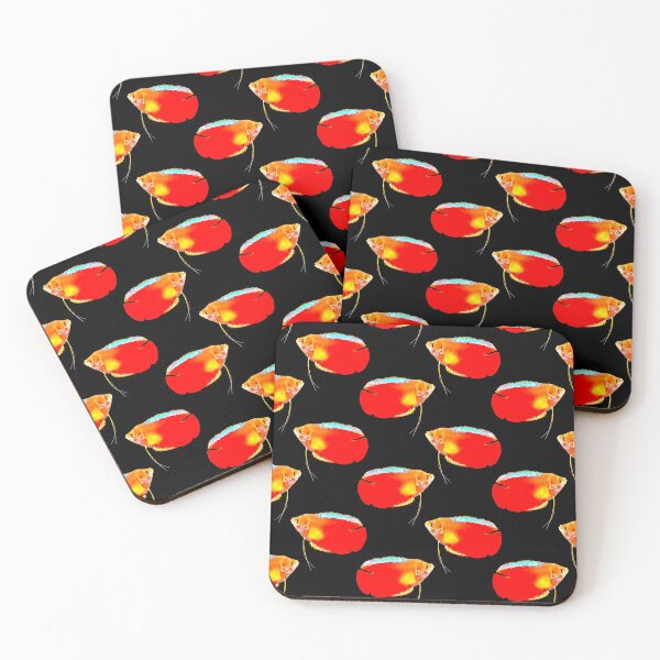 Item preview, Fire Red Dwarf Gourami designed and sold by GFishy.