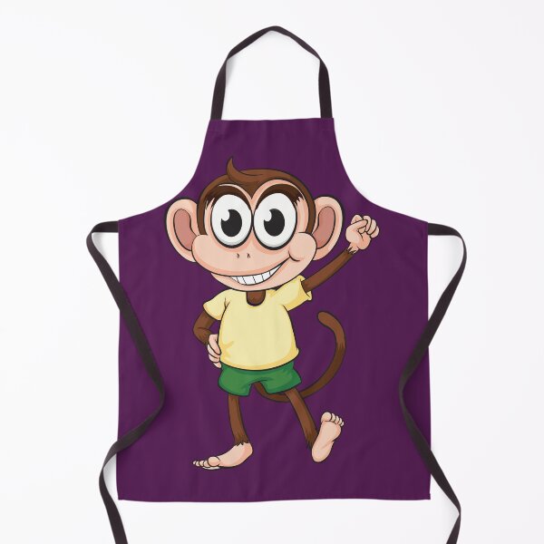Item preview, Funny cute cartoon monkey designed and sold by amrmab.