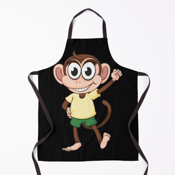 Item preview, Funny cute cartoon monkey designed and sold by amrmab.