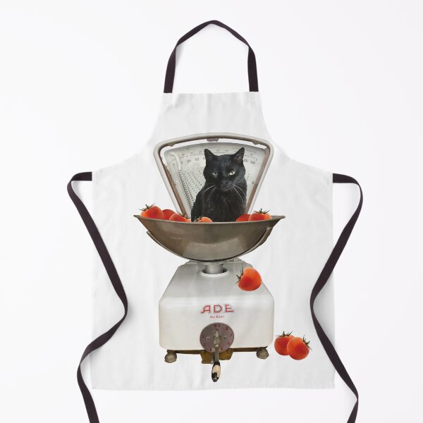 Item preview, Black cat Santa Claus - Kitchen scales Tomatoes designed and sold by Move-Art.
