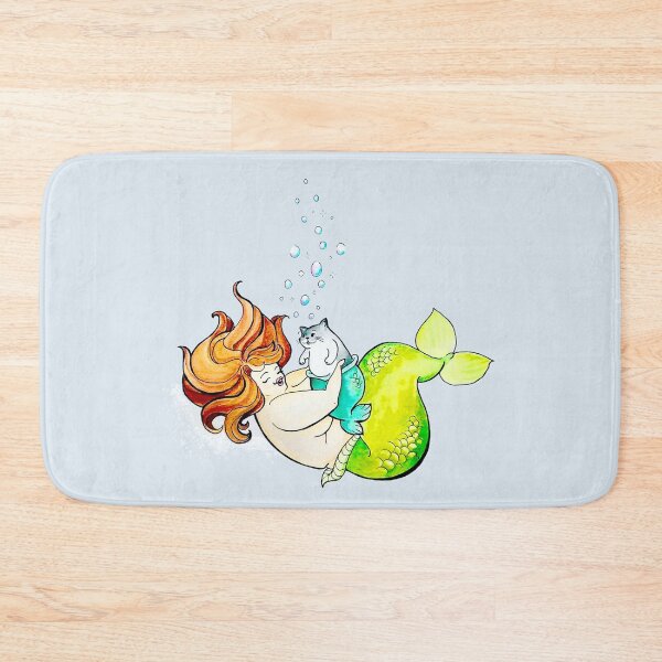 Item preview, Mermaid & Merkitty designed and sold by Plumpettes.