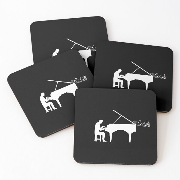 Item preview, Piano with music notes. Pianist. Music Lover designed and sold by Gifts For Music Lovers.