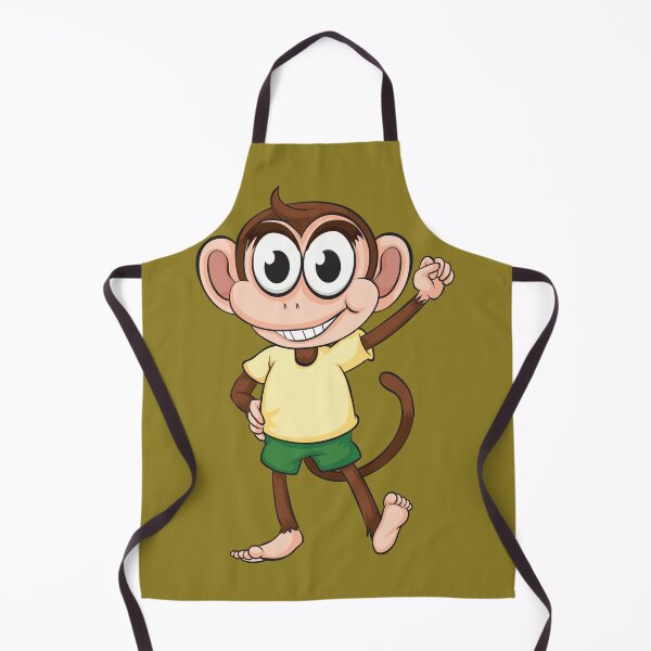 Item preview, Funny cute cartoon monkey designed and sold by amrmab.
