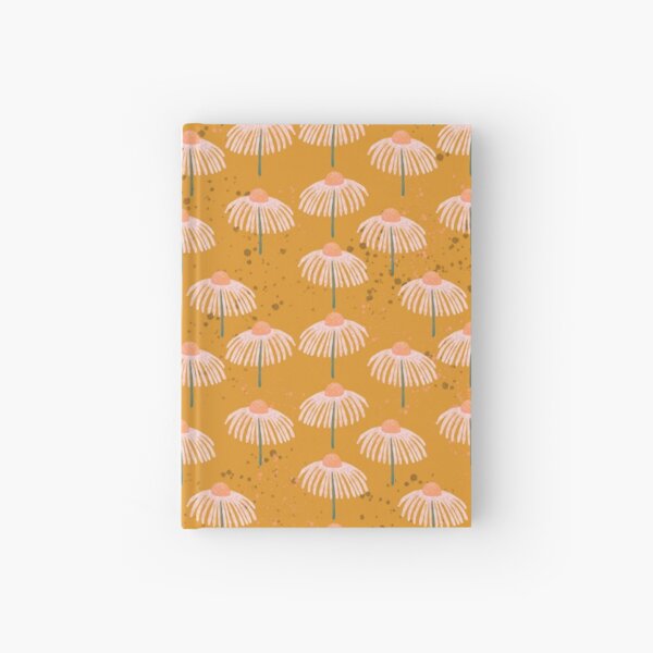Daisy - Peach and Orange Hardcover Journal