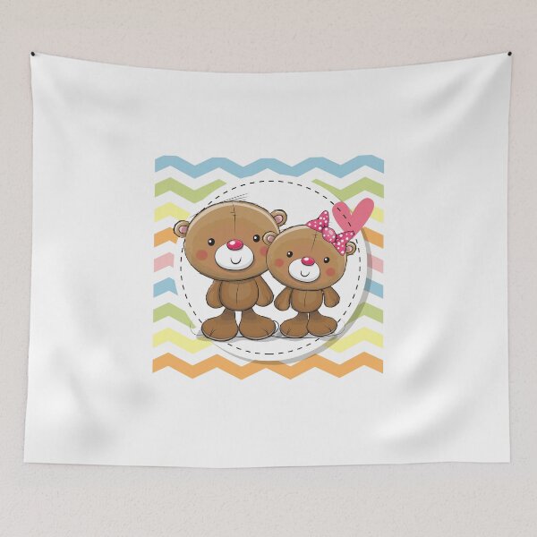 Item preview, Teddy Bear Couple designed and sold by MisterGooseShop.