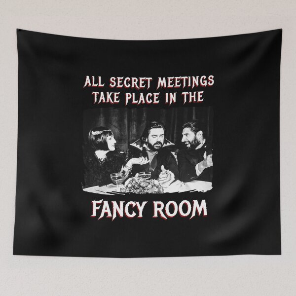 Item preview, What We Do in the Shadows - All secret meetings take place in the fancy room designed and sold by silverhexagon.
