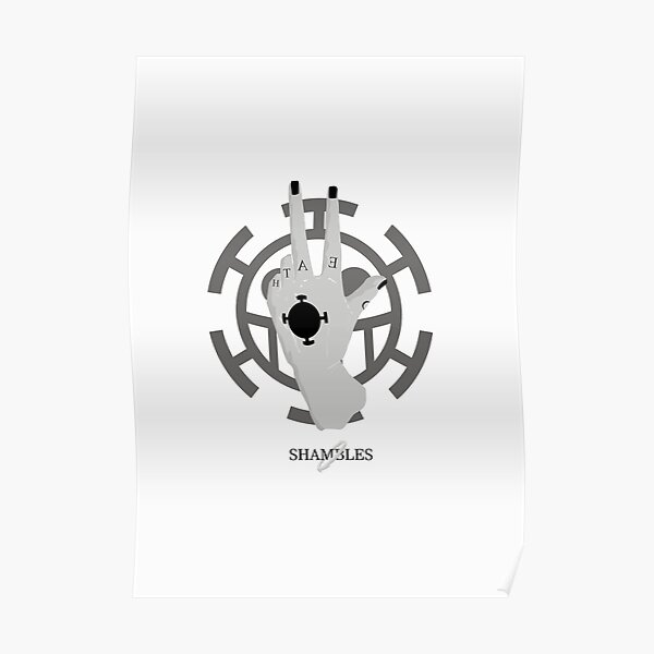 One Piece Tattoo Posters Redbubble