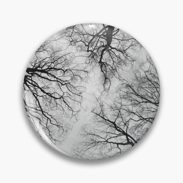 Item preview, Forest treetop in black and white designed and sold by Treemonk.