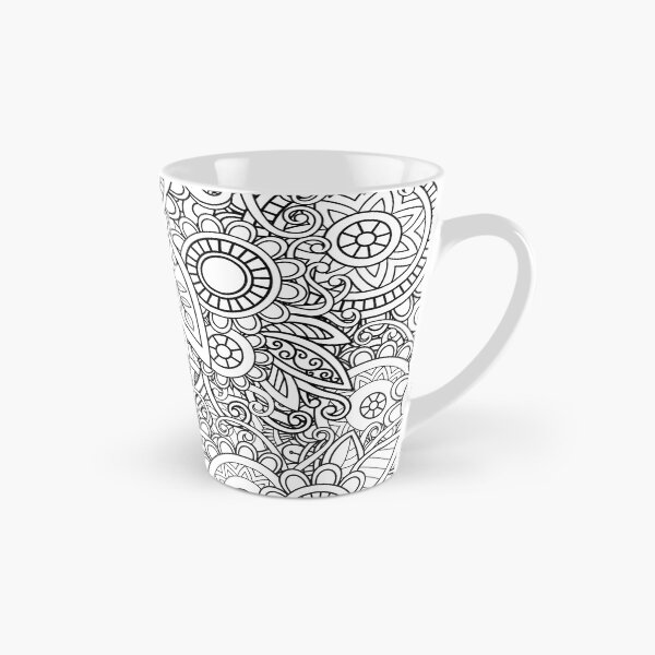 Item preview, Floral pattern black / white designed and sold by LuciaS.