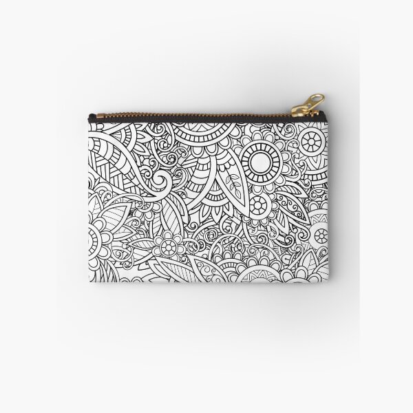 Item preview, Floral pattern black / white designed and sold by LuciaS.