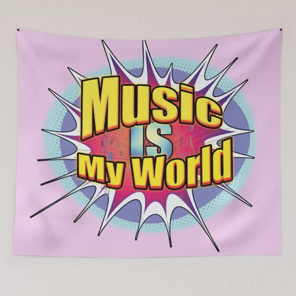 Item preview, Music is my world designed and sold by Gnfree.