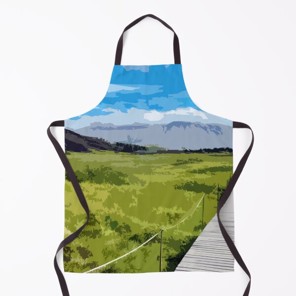 Item preview, Stylized Mountain and Plain designed and sold by Spacepaprika.