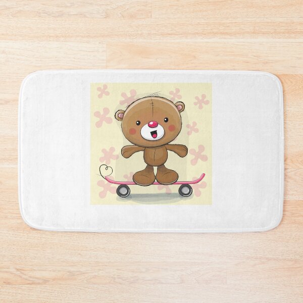 Item preview, Teddy Bear Skateboard designed and sold by MisterGooseShop.