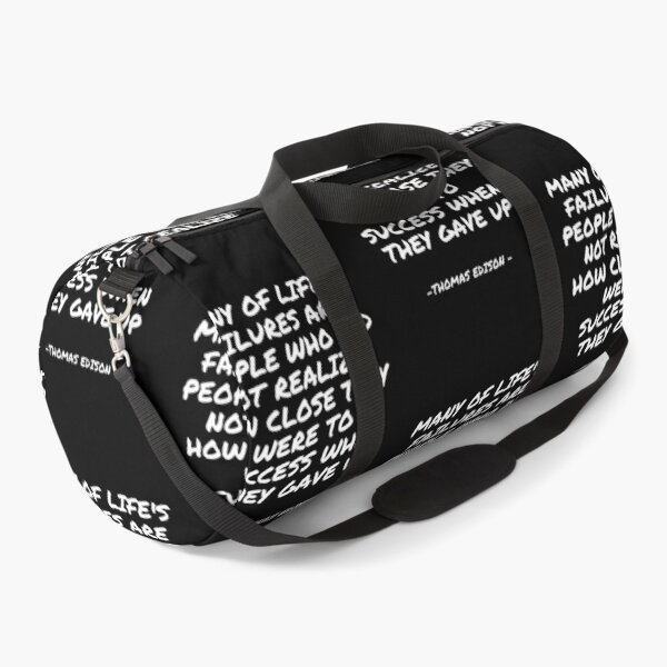 Item preview, Thomas Edison - Many of life's failures are people who did not realize how close they were to success when they gave up designed and sold by appleofyoureye.