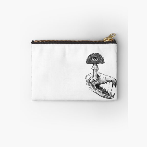 Item preview, fox skull and mushroom designed and sold by colorthekitten.