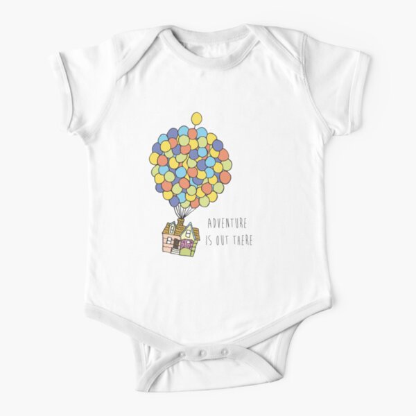 Adventure Is Out There Short Sleeve Baby One-Piece