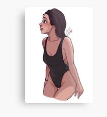 Swimsuit bae Metal Print