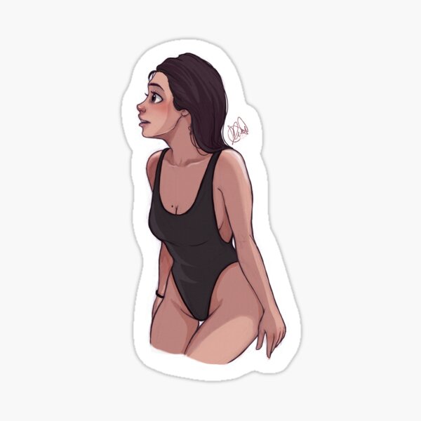 Swimsuit bae Sticker