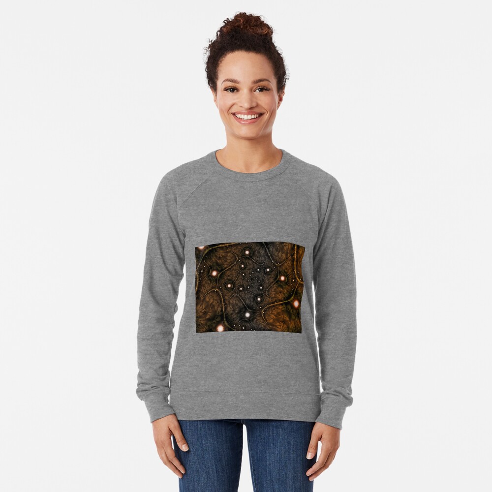 Shades of Brown Lightweight Sweatshirt