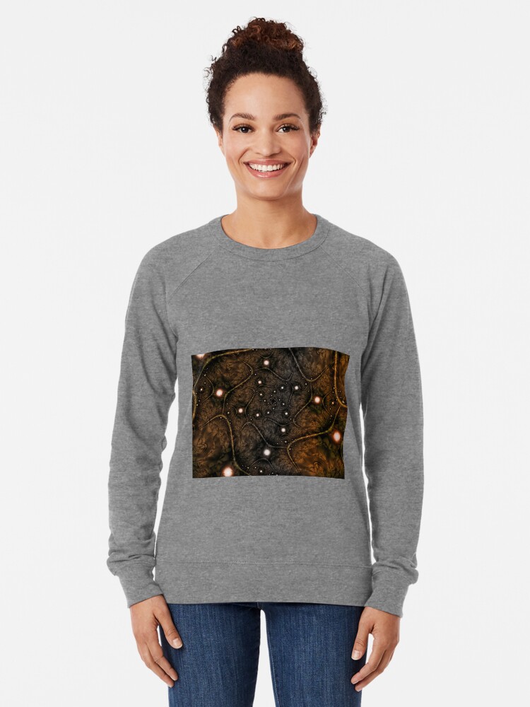 Alternate view of Shades of Brown Lightweight Sweatshirt