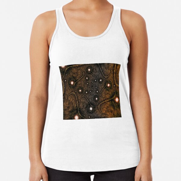 Shades of Brown Racerback Tank Top