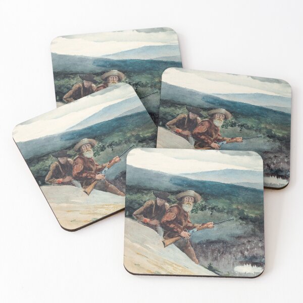 Item preview, Bear Hunting Prospect Rock, Winslow Homer designed and sold by Vintage Wall Art.