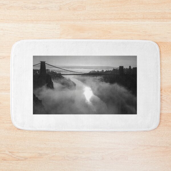 Item preview, Clifton Suspension Bridge, Bristol B&W designed and sold by Carolyn Eaton.