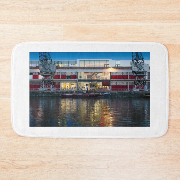 Item preview, Bristol's M Shed at Night designed and sold by Carolyn Eaton.