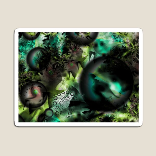 Galaxy Quest Space Art Magnet