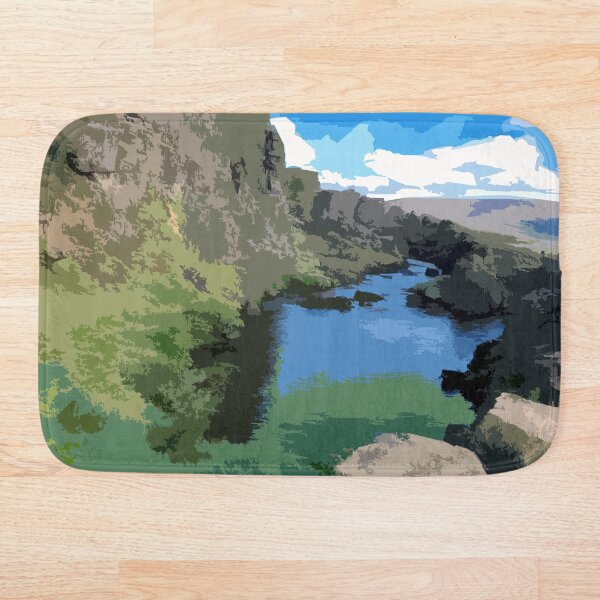 Item preview, Stylized Small Pond designed and sold by Spacepaprika.