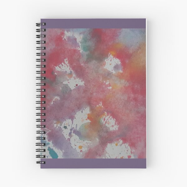 Item preview, Multi colour paint splat in red, oranges, purples designed and sold by Emma  Amies.