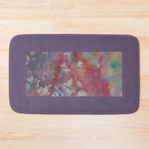 Item preview, Multi colour paint splat in red, oranges, purples designed and sold by Emma Amies.