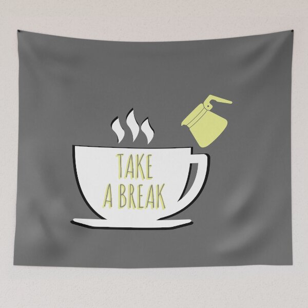 Item preview, Take a Coffee Break designed and sold by MaryAnn Camuyag.