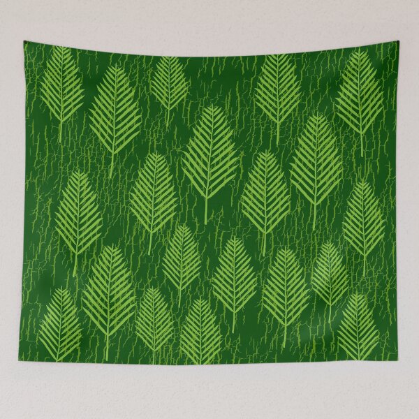 Item preview, Green Palm Fronts Pattern designed and sold by Salote Faotusia.