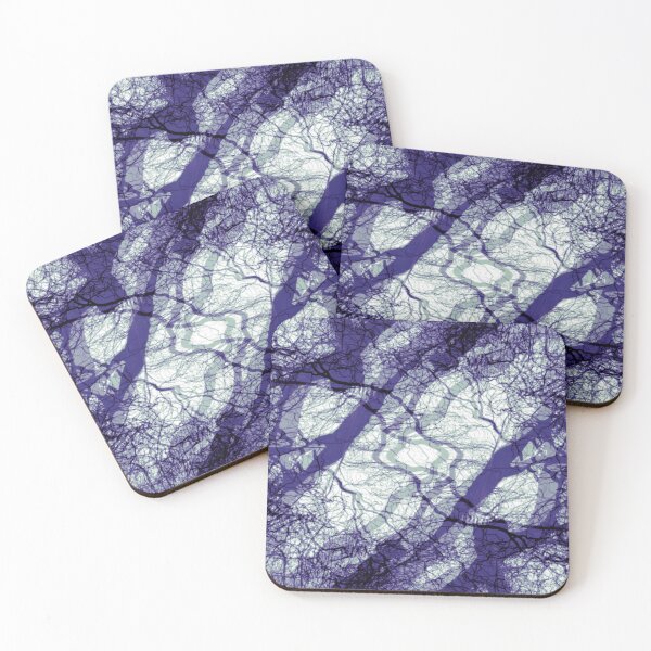 Item preview, Reflective State Mindfulness Blue Branches Abstract Artist Jenny Meehan designed and sold by Jenny Meehan Art Prints and Patterns  .