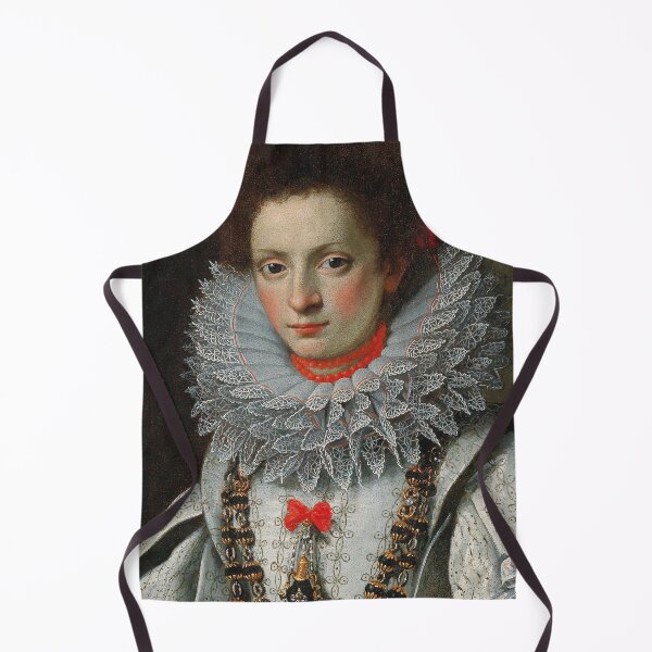 Item preview, Royal in a ruff collar vintage portrait - gervasio gatti designed and sold by Vintage Designs +.