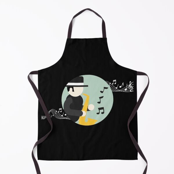Item preview, Saxophone with music notes. Sax. Gifts for Music Lovers designed and sold by Gifts For Music Lovers.