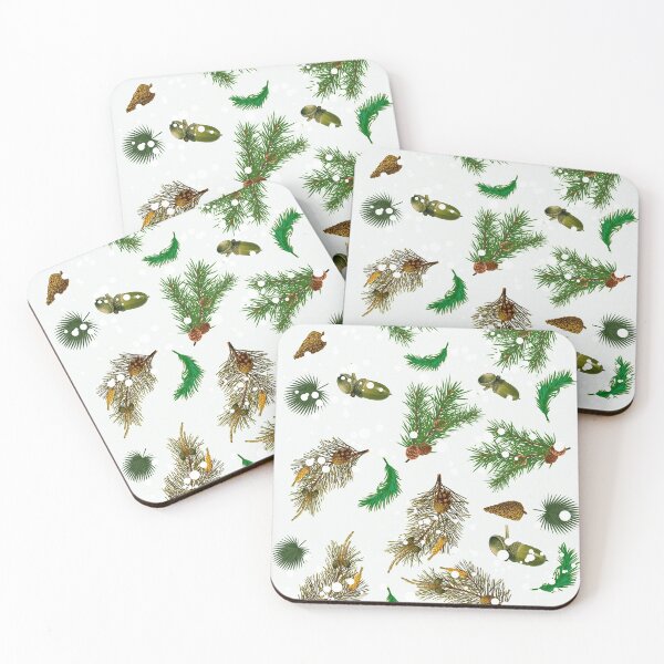 Item preview, Pine Cones Green Berries Regae designed and sold by lotusbud.